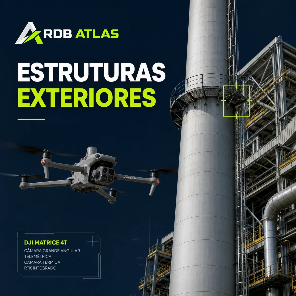 Exemplo de estrutura exterior